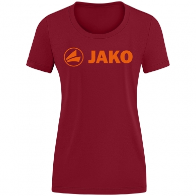 JAKO Leisure Shirt Promo (Organic Cotton) Burgundy Women