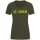 JAKO Leisure Shirt Promo (Organic Cotton) khaki/neon green Women