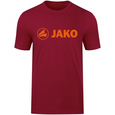 JAKO Leisure T-shirt Promo (Organic Cotton) Burgundy Men