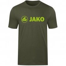 JAKO Leisure T-shirt Promo (Organic Cotton) khaki/neon green Men