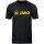 JAKO Leisure T-shirt Promo (Organic Cotton) Black Melange/Yellow Men