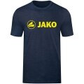 JAKO Leisure T-shirt Promo (Organic Cotton) Blue Melange Men