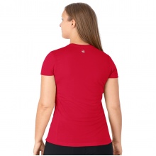 JAKO Running T-shirt Run 2.0 (Polyester-Micro-Mesh, breathable) red Women