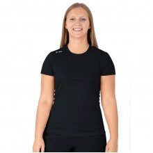 JAKO Running T-shirt Run 2.0 (Polyester Micro Mesh, breathable) black Women