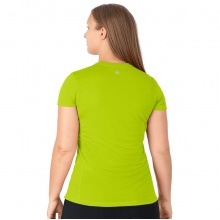 JAKO Running T-shirt Run 2.0 (Polyester-Micro-Mesh, breathable) neon green Women