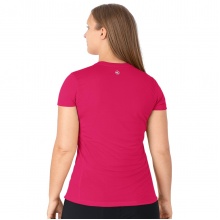 JAKO Running T-shirt Run 2.0 (Polyester-Micro-Mesh, breathable) pink Women