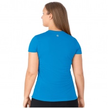 JAKO Running T-shirt Run 2.0 (Polyester-Micro-Mesh, breathable) light blue Women