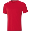 JAKO Running T-shirt Run 2.0 (Polyester-Micro-Mesh, breathable) red Boys