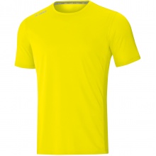 JAKO Running T-shirt Run 2.0 (Polyester-Micro-Mesh, breathable) neon yellow Boys