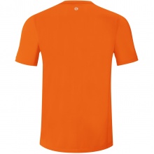 JAKO Running T-shirt Run 2.0 (Polyester-Micro-Mesh, breathable) neon orange Boys