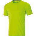 JAKO Running T-shirt Run 2.0 (Polyester-Micro-Mesh, breathable) neon green Boys