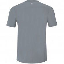 JAKO Running T-shirt Run 2.0 (Polyester-Micro-Mesh, breathable) stone grey Boys