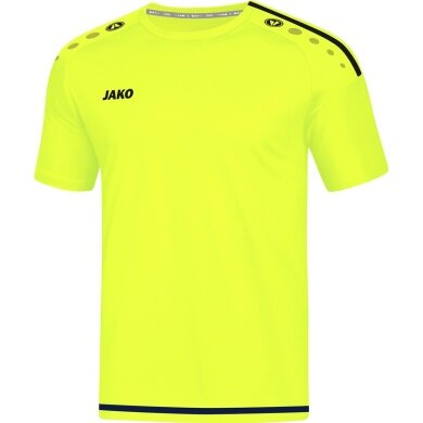 JAKO Sport T-shirt Jersey Striker 2.0 KA (100% Polyester Keep Dry) Short Sleeve Neon Yellow/Black Boys