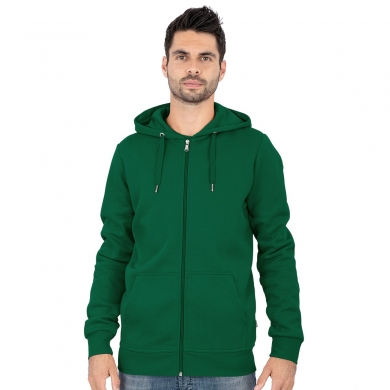 JAKO Hooded Jacket Organic (Organic Cotton) Green Men