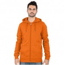 JAKO Hooded Jacket Organic (Organic Cotton) Orange Men