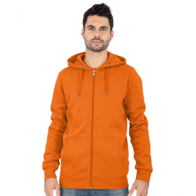 JAKO Hooded Jacket Organic (Organic Cotton) Orange Men