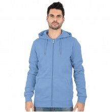 JAKO Hooded Jacket Organic (Organic Cotton) Light Blue Men