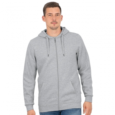 JAKO Hooded Jacket Organic (Organic Cotton) Light Grey Men