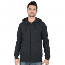 JAKO Hooded Jacket Organic (Organic Cotton) anthracite/grey Men