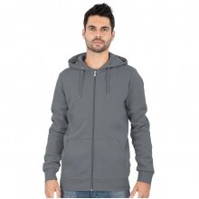 JAKO Hooded Jacket Organic (Organic Cotton) Dark Grey Men