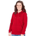 JAKO Hooded Jacket Organic (Organic Cotton) Red Women