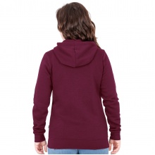 JAKO Hooded Jacket Organic (Organic Cotton) Burgundy Women