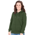 JAKO Hooded Jacket Organic (Organic Cotton) Olive Green Women