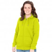 JAKO Hooded Jacket Organic (Organic Cotton) Lime Green Women