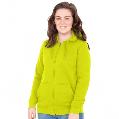 JAKO Hooded Jacket Organic (Organic Cotton) Lime Green Women