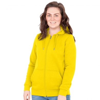 JAKO Hooded Jacket Organic (Organic Cotton) Yellow Women