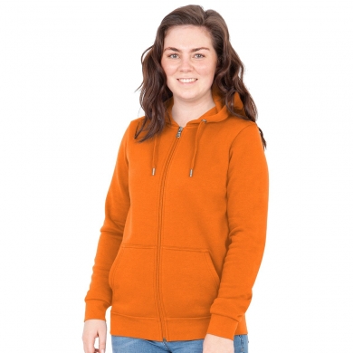 JAKO Hooded Jacket Organic (Organic Cotton) Orange Women