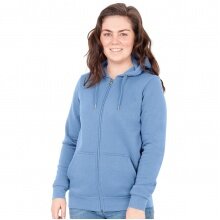 JAKO Hooded Jacket Organic (Organic Cotton) Light Blue Women