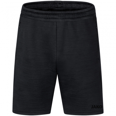 JAKO Training Shorts Short Challenge - sporty cut, mélange look - black mottled boys