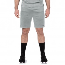 JAKO Training Shorts Short Challenge - sporty cut, melange look - grey mottled Men