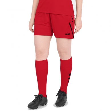 JAKO Sports Shorts Challenge (Polyester-Interlock, without inner slip) short red Women