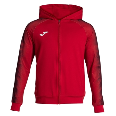 Joma Elite XI Full-Zip Hooded Jacket (Fleece Lining) red Men's