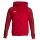 Joma Elite XI Full-Zip Hooded Jacket (Fleece Lining) red Men's