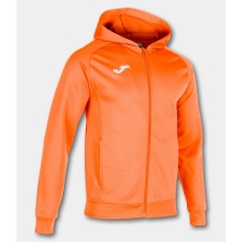 Joma Menfis Hoodie Full-Zip neon orange Men's Hooded Jacket