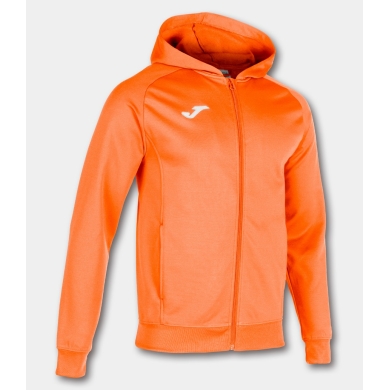 Joma Menfis Hoodie Full-Zip neon orange Men's Hooded Jacket