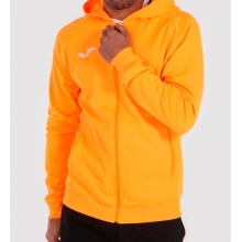 Joma Menfis Hoodie Full-Zip neon orange Men's Hooded Jacket