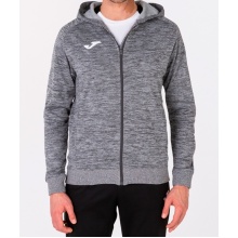 Joma Menfis Hoodie Full-Zip Grey Men's Hooded Jacket