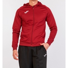 Joma Menfis Hoodie Full-Zip Hoodie in Burgundy Men