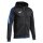 Joma Hooded Jacket Olimpiada Full-Zip (Fleece Lining) black/royal blue Men's