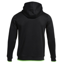 Joma Hooded Jacket Olimpiada Full-Zip (Fleece Lining) black/green Men's