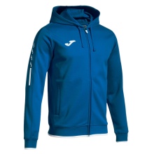 Joma Hooded Jacket Olimpiada Full-Zip (Fleece Lining) Royal Blue Men's