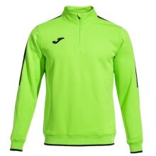 Joma Pullover Olimpiada Sweatshirt (Half-Zip, 100% Polyester) neon green Men's