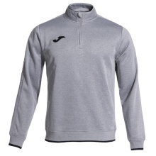 Joma Pullover Olimpiada Sweatshirt (Half-Zip, 100% Polyester) grey Men's