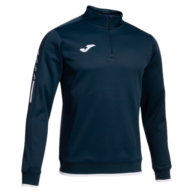 Joma Pullover Olimpiada Sweatshirt (Half-Zip, 100% Polyester) navy blue Men's