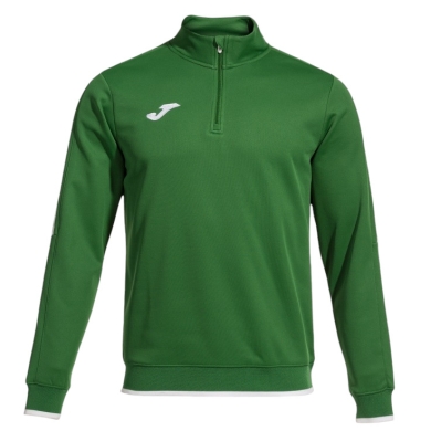 Joma Pullover Olimpiada Sweatshirt (Half-Zip, 100% Polyester) green Men's