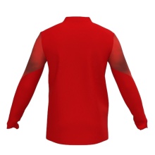 Joma Elite XI Long Sleeve Running Shirt (Sweatshirt, Half-Zip) red/white Ladies